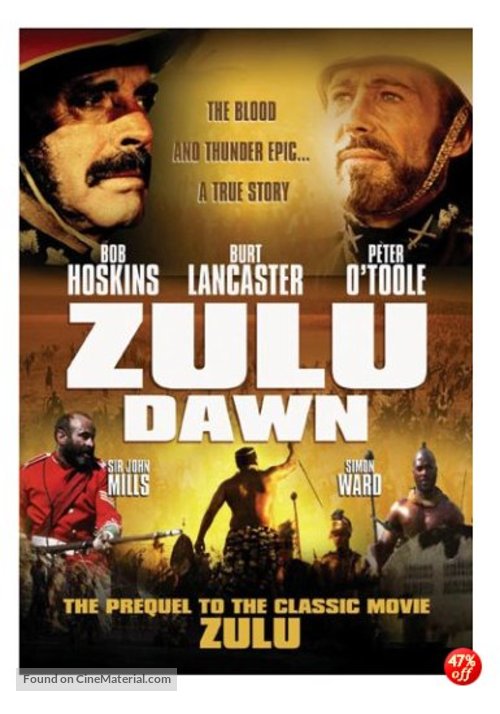 Zulu Dawn - DVD movie cover