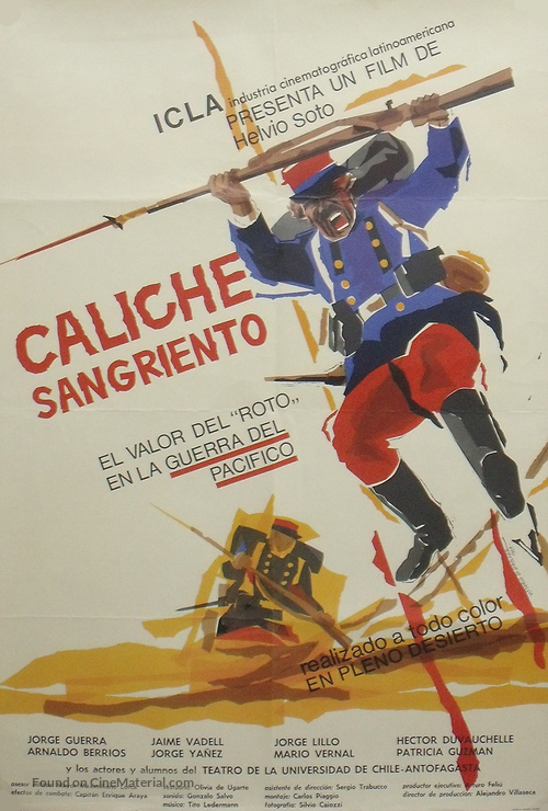 Caliche sangriento - Chilean Movie Poster