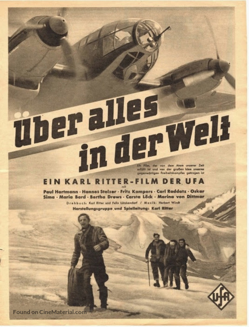 Als de plicht roept - German Movie Poster