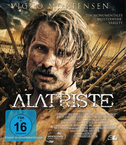 Alatriste - German Movie Cover