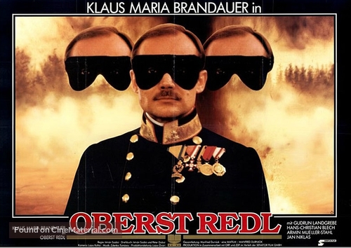 Oberst Redl - German Movie Poster
