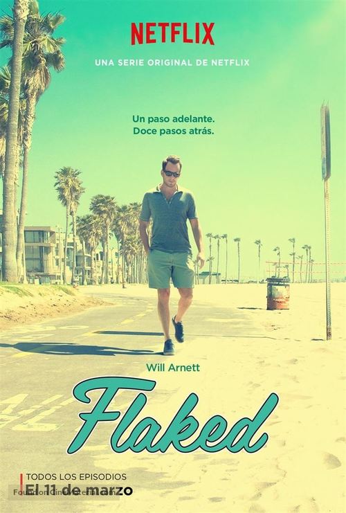 &quot;Flaked&quot; - Spanish Movie Poster