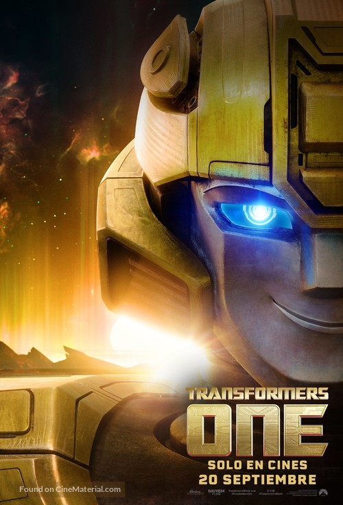 Transformers One - Spanish Movie Poster