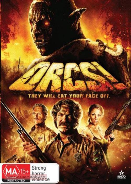 Orcs! - Australian DVD movie cover