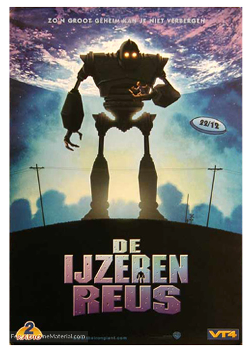 The Iron Giant - Belgian Movie Poster