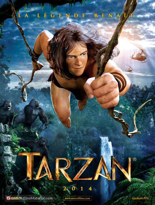 Tarzan - French Movie Poster