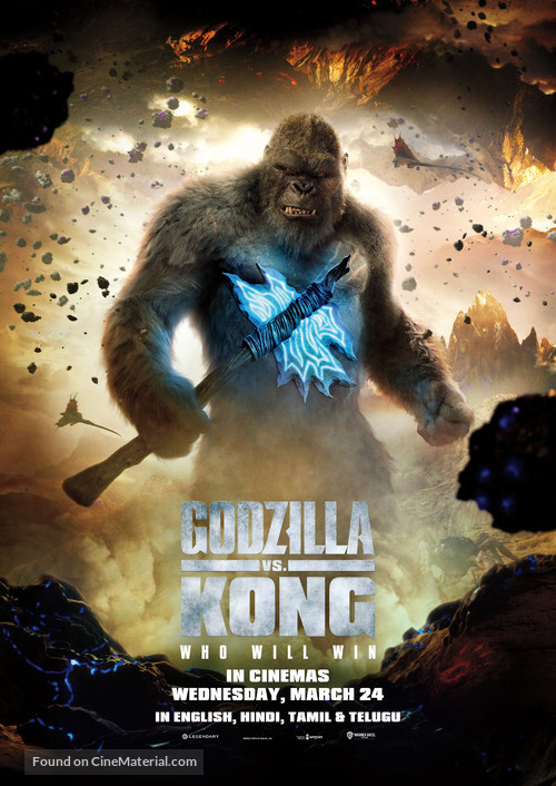 Godzilla vs. Kong - Indian Movie Poster