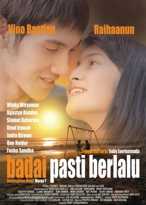 Badai pasti berlalu - Indonesian Movie Poster