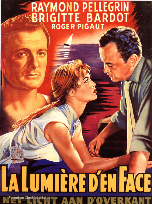 La lumi&egrave;re d&#039;en face - Belgian Theatrical movie poster