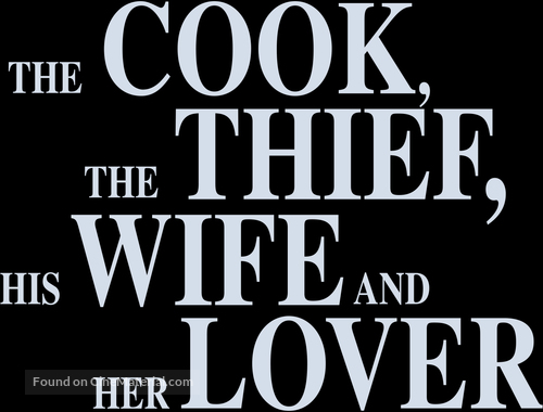 The Cook the Thief His Wife &amp; Her Lover - British Logo