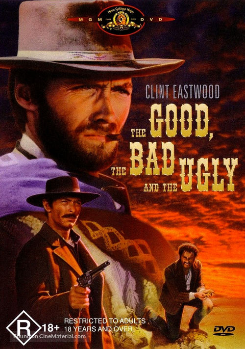 Il buono, il brutto, il cattivo - Australian DVD movie cover