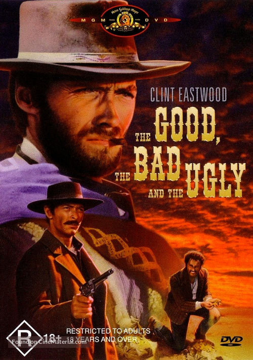 Il buono, il brutto, il cattivo - Australian DVD movie cover