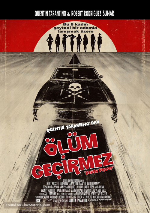 Grindhouse - Turkish Theatrical movie poster