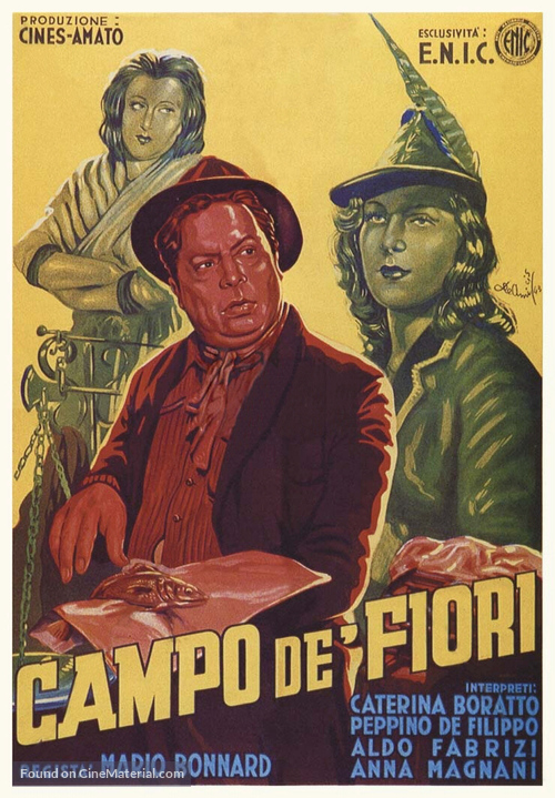 Campo de&#039; fiori - Italian Movie Poster