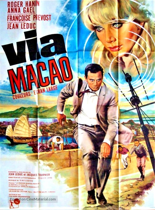 Via Macau - French Movie Poster