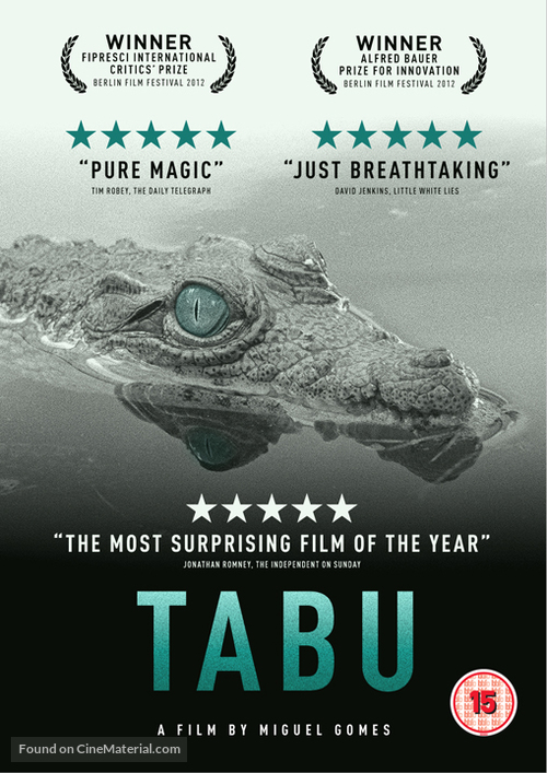 Tabu - British DVD movie cover