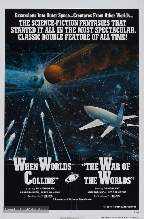 When Worlds Collide - Combo movie poster