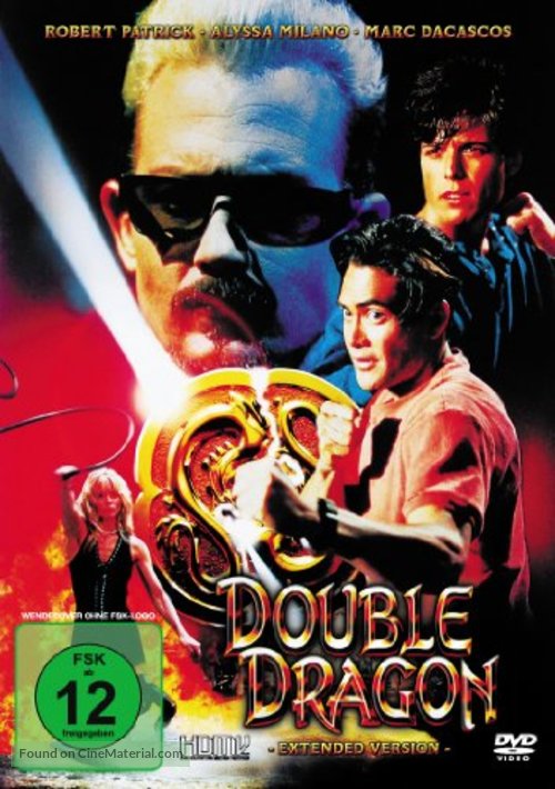 Double Dragon - German DVD movie cover