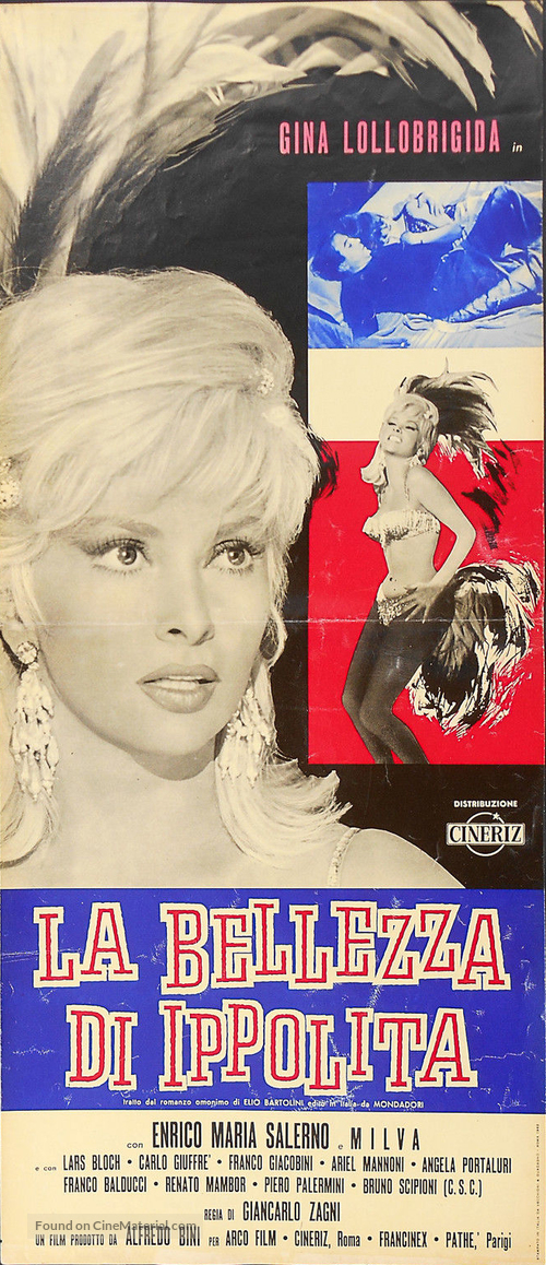 La bellezza d&#039;Ippolita - Italian Movie Poster