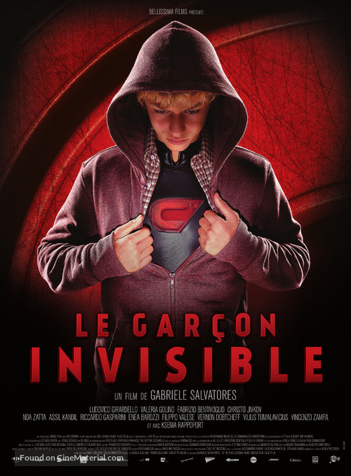 Il ragazzo invisibile - French Movie Poster