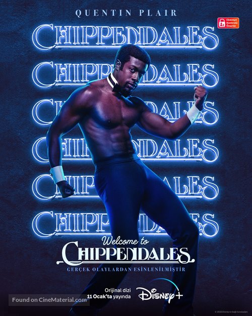 Welcome to Chippendales - Turkish Movie Poster