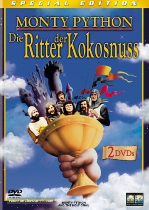 Monty Python and the Holy Grail - German DVD movie cover
