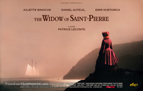 La veuve de Saint-Pierre - British Movie Poster