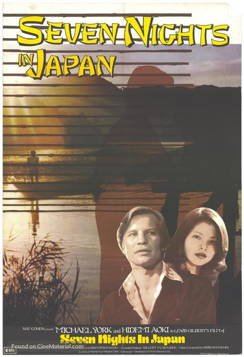 Seven Nights in Japan - Movie Poster