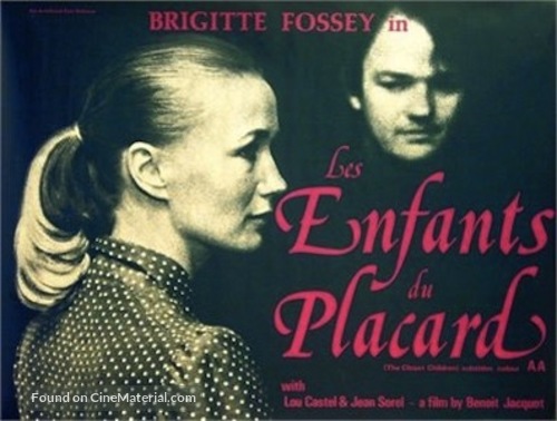 Les enfants du placard - British Movie Poster