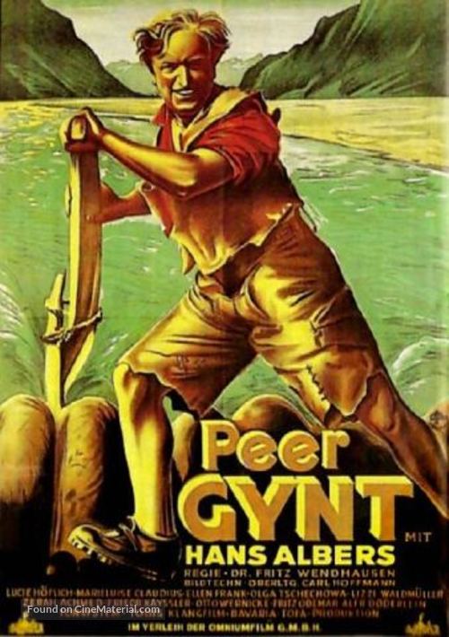 Peer Gynt - German Movie Poster