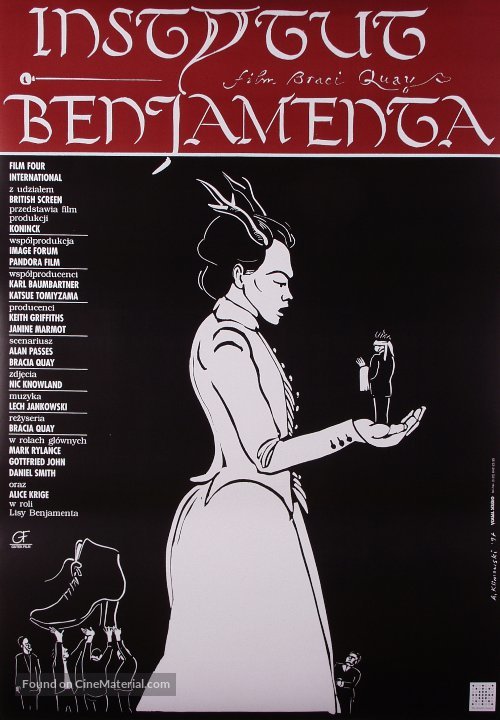Institute Benjamenta, or This Dream People Call Human Life - Polish Movie Poster