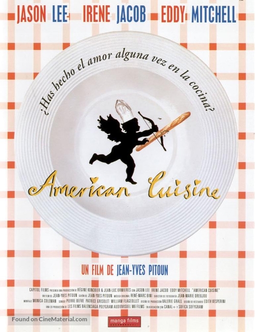 Cuisine am&eacute;ricaine - Spanish poster