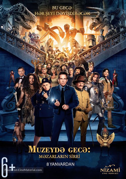 Night at the Museum: Secret of the Tomb - Turkish Movie Poster