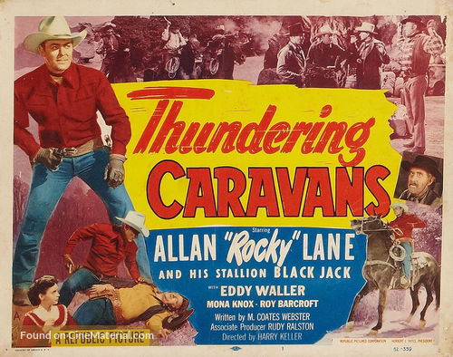 Thundering Caravans - Movie Poster