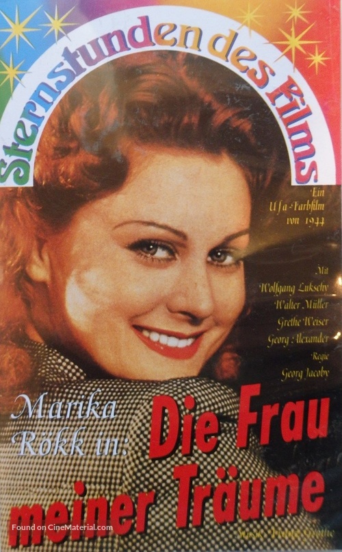 Die Frau meiner Tr&auml;ume - German VHS movie cover