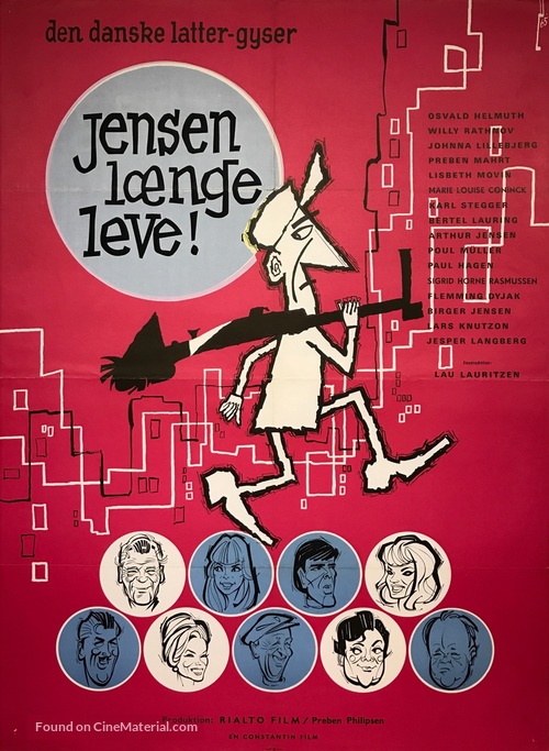 Jensen l&aelig;nge leve - Danish Movie Poster