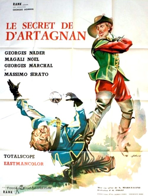 Il colpo segreto di d&#039;Artagnan - French Movie Poster