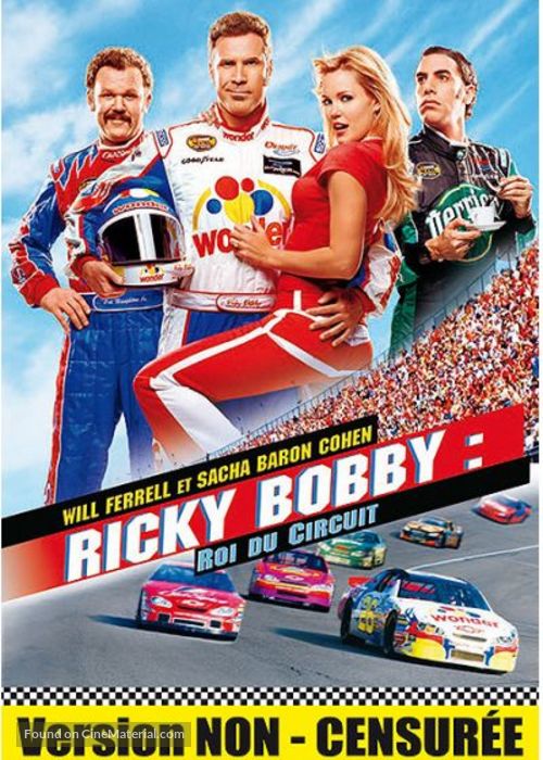 Talladega Nights: The Ballad of Ricky Bobby - French Movie Cover