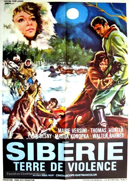 Liebesn&auml;chte in der Taiga - French Movie Poster