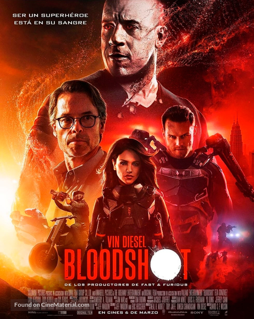 Bloodshot - Spanish Movie Poster