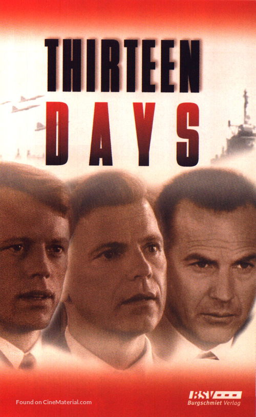 Thirteen Days - German VHS movie cover