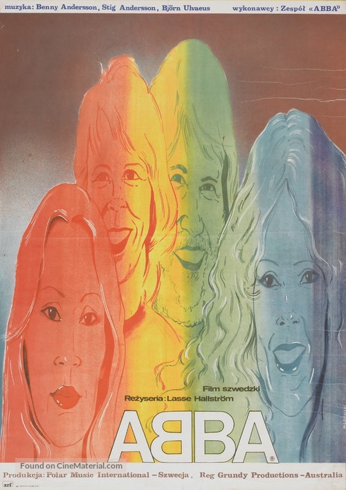 ABBA: The Movie - Polish Movie Poster