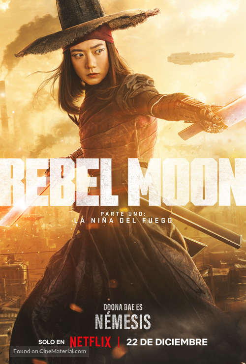 Rebel Moon - Spanish Movie Poster