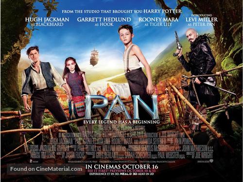 Pan - British Movie Poster