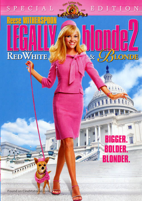 Legally Blonde 2: Red, White &amp; Blonde - DVD movie cover