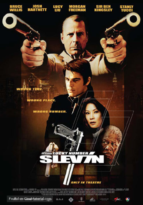Lucky Number Slevin - Thai Movie Poster