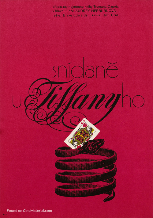 Breakfast at Tiffany&#039;s - Czech Movie Poster