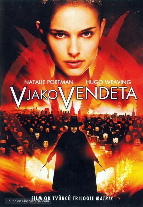 V for Vendetta - Czech Movie Cover