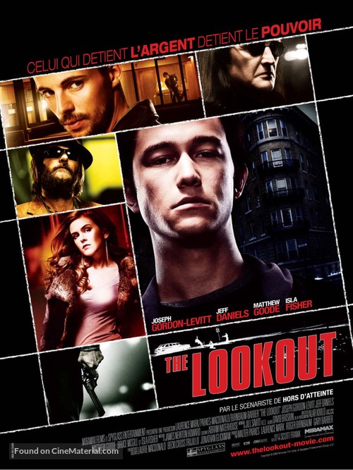 The Lookout - French Movie Poster