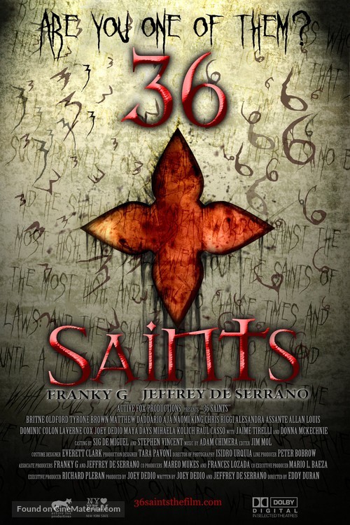 36 Saints - Movie Poster